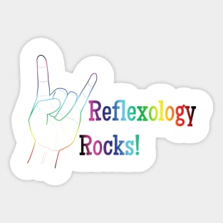 Reflexology rocks (colorful) Sticker